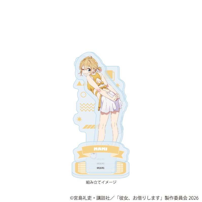 アクリルスタンドプレート「TVアニメ『彼女、お借りします』」19/七海麻美 トレーニングウェアver.(描き下ろしイラスト) 画像 2 | AniSmile