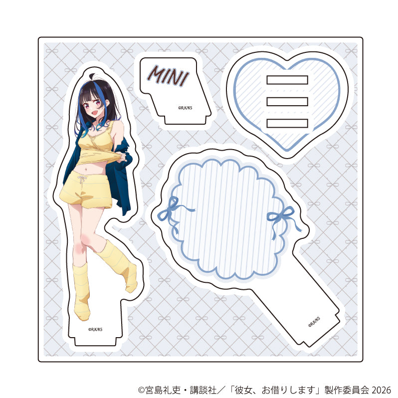 アクリルスタンドプレート「TVアニメ『彼女、お借りします』」13/八重森みに へそチラver.(描き下ろしイラスト) - 公式商品画像 | AniSmile