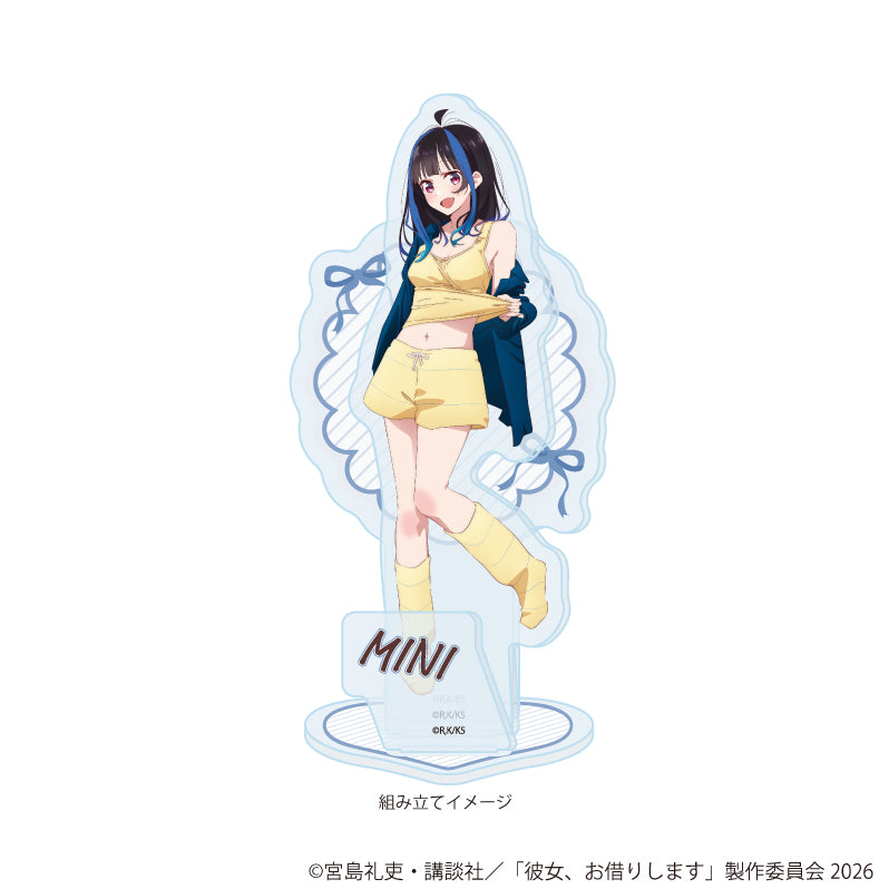 アクリルスタンドプレート「TVアニメ『彼女、お借りします』」13/八重森みに へそチラver.(描き下ろしイラスト) 画像 2 | AniSmile