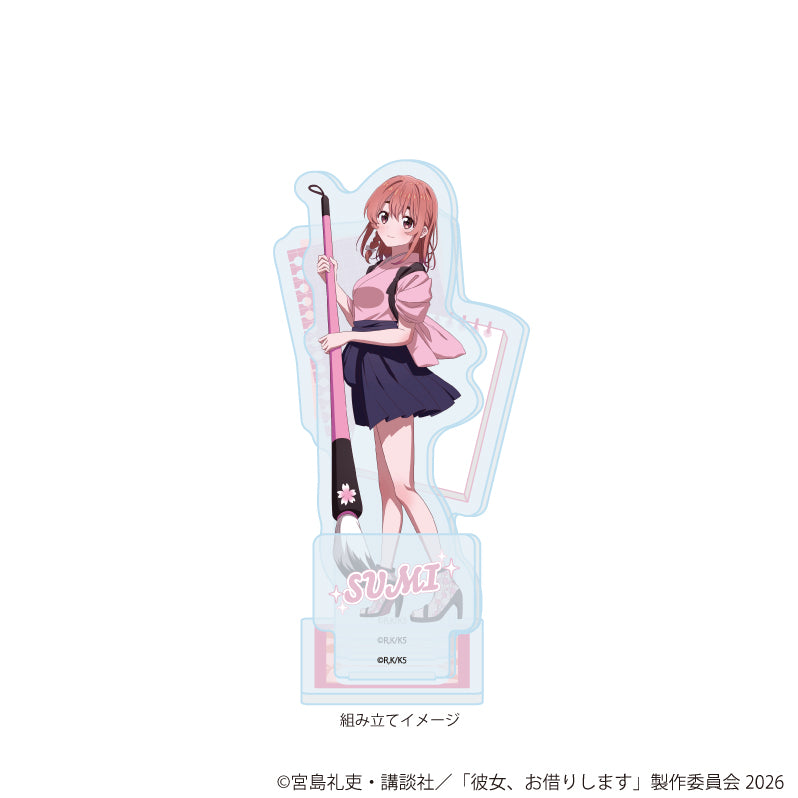 アクリルスタンドプレート「TVアニメ『彼女、お借りします』」08/桜沢 墨 教師ver.(描き下ろしイラスト) 画像 2 | AniSmile