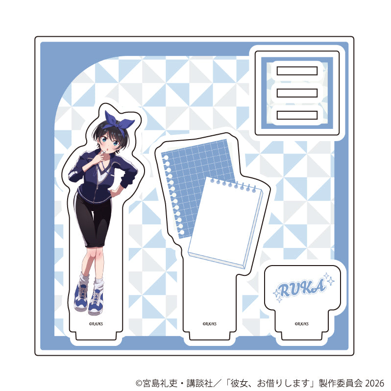 アクリルスタンドプレート「TVアニメ『彼女、お借りします』」07/更科瑠夏 教師ver.(描き下ろしイラスト) - 公式商品画像 | AniSmile