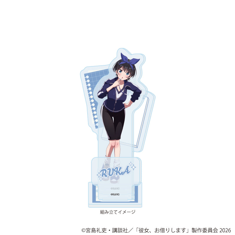 アクリルスタンドプレート「TVアニメ『彼女、お借りします』」07/更科瑠夏 教師ver.(描き下ろしイラスト) 画像 2 | AniSmile