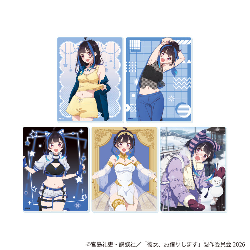 アクリルカード「TVアニメ『彼女、お借りします』」28/八重森みにセット ブラインド(全5種)(公式&描き下ろしイラスト) - 公式商品画像 | AniSmile