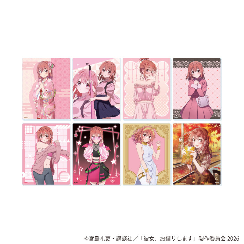 アクリルカード「TVアニメ『彼女、お借りします』」27/桜沢 墨セット ブラインド(全8種)(公式&描き下ろしイラスト) - 公式商品画像 | AniSmile