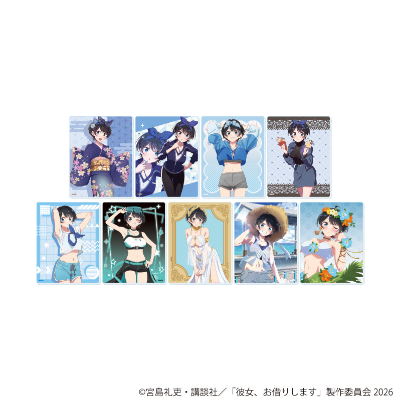 アクリルカード「TVアニメ『彼女、お借りします』」26/更科瑠夏セット ブラインド(全9種)(公式&描き下ろしイラスト) - 公式商品画像 | AniSmile