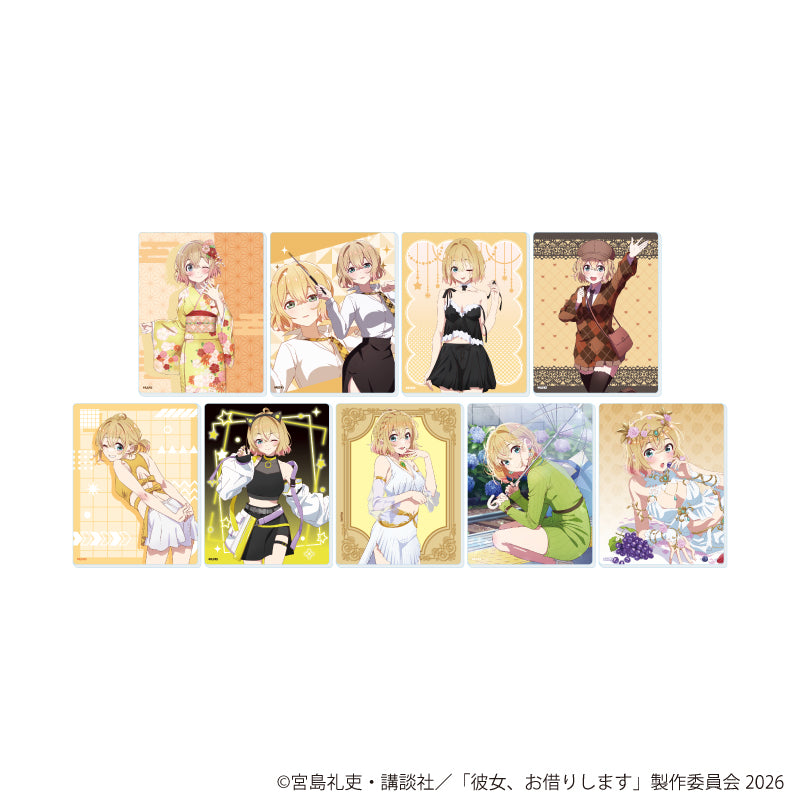 アクリルカード「TVアニメ『彼女、お借りします』」25/七海麻美セット ブラインド(全9種)(公式&描き下ろしイラスト) - 公式商品画像 | AniSmile
