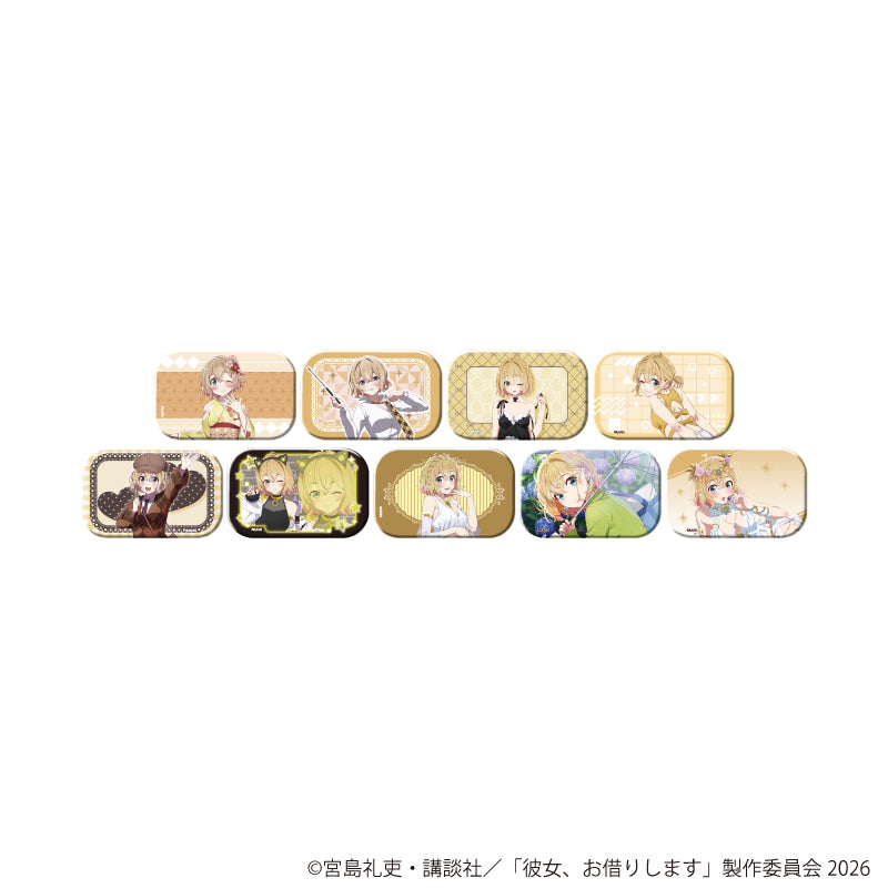 スクエア缶バッジ「TVアニメ『彼女、お借りします』」02/七海麻美セット ブラインド(全9種)(公式&描き下ろしイラスト) - 公式商品画像 | AniSmile