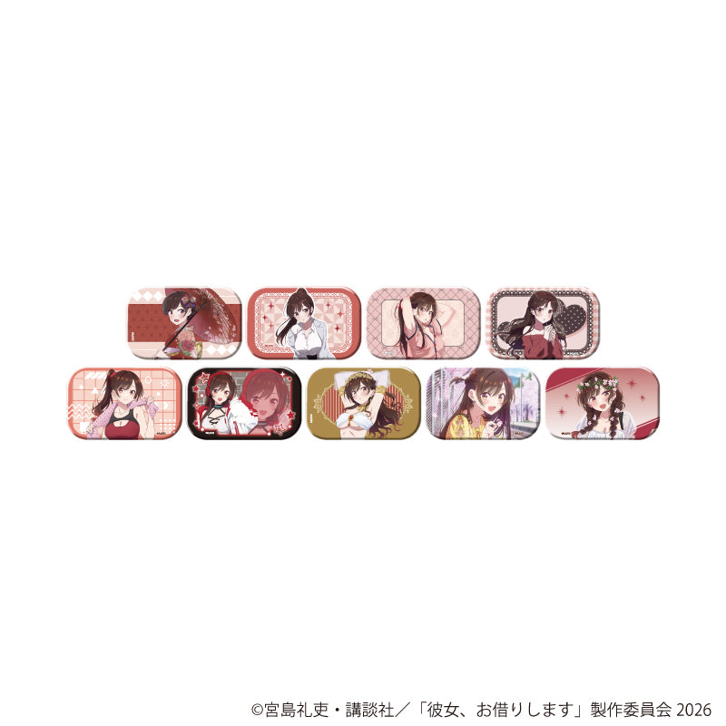 スクエア缶バッジ「TVアニメ『彼女、お借りします』」01/水原千鶴セット ブラインド(全9種)(公式&描き下ろしイラスト) - 公式商品画像 | AniSmile