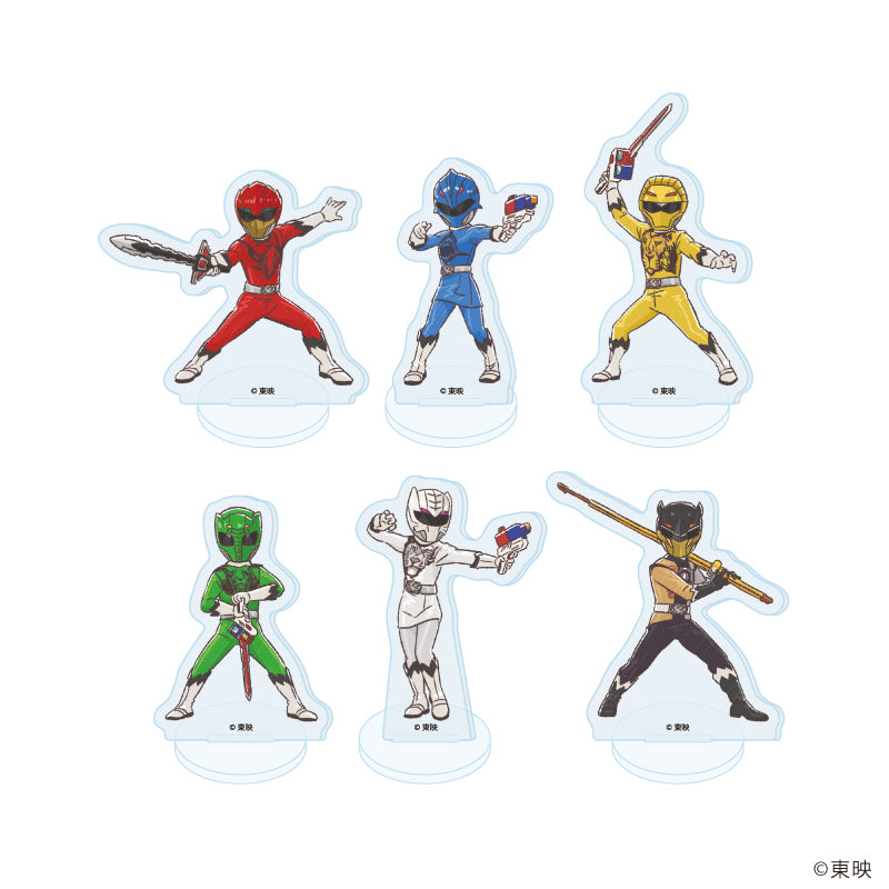 アクリルぷちスタンド「動物戦隊ジュウオウジャー」01/ブラインド(全6種)(グラフアートイラスト) - 公式商品画像 | AniSmile