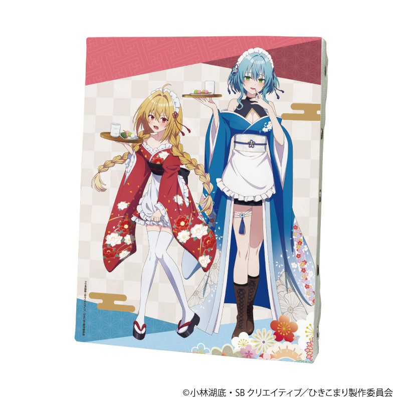 キャンバスボード「ひきこまり吸血姫の悶々」01/集合デザイン 和装メイドver.(描き下ろしイラスト) - 公式商品画像 | AniSmile