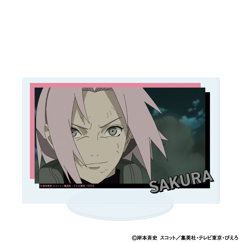 アクリルスタンド「NARUTO-ナルト- 疾風伝」79/春野サクラ(場面写イラスト) - 公式商品画像 | AniSmile