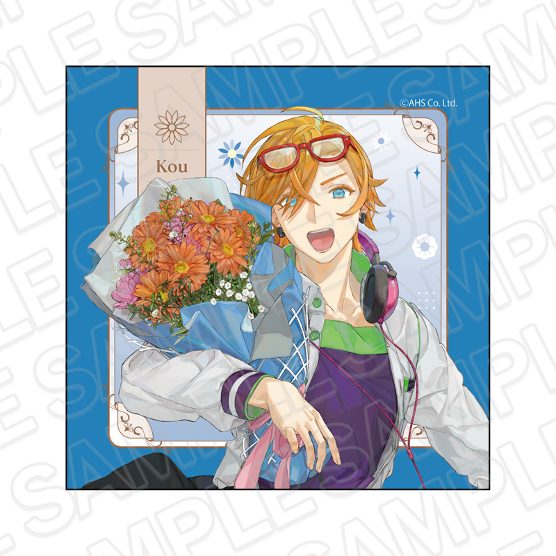 AHSキャラクターズ マイクロファイバー 水奈瀬コウ flower ver. - 公式商品画像 | AniSmile
