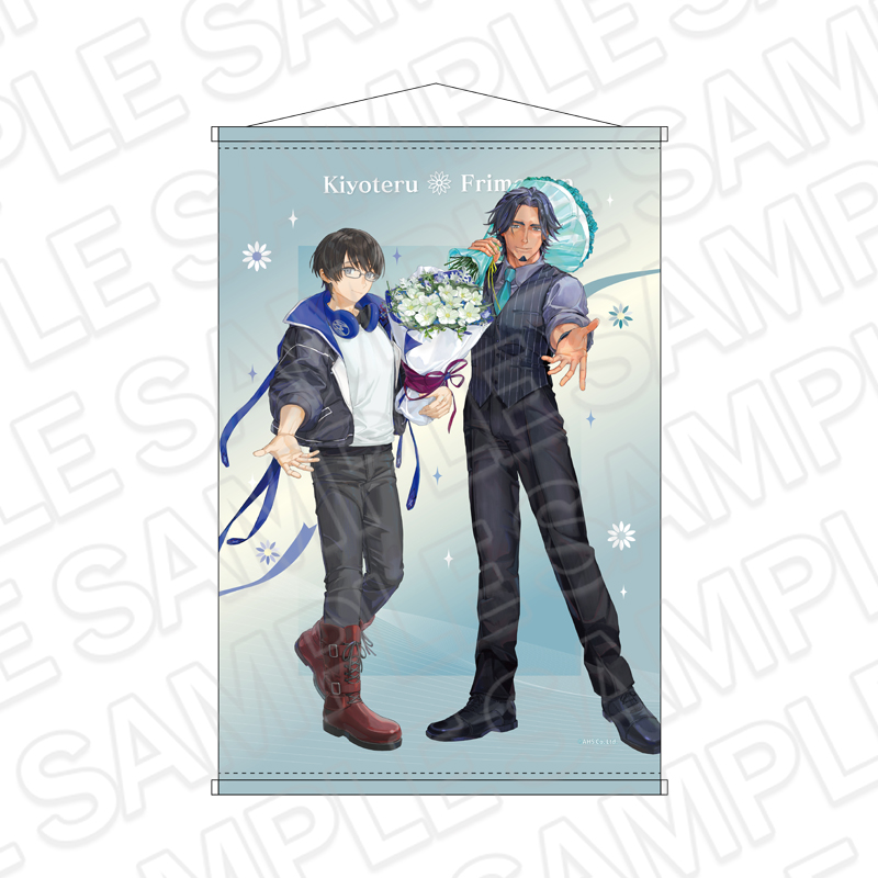 AHSキャラクターズ B2タペストリー 氷山キヨテル&フリモメン flower ver. - 公式商品画像 | AniSmile