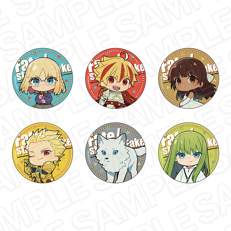 Fate/strange Fake カンバッジ(ランダム) ミニキャラ ver. - 公式商品画像 | AniSmile