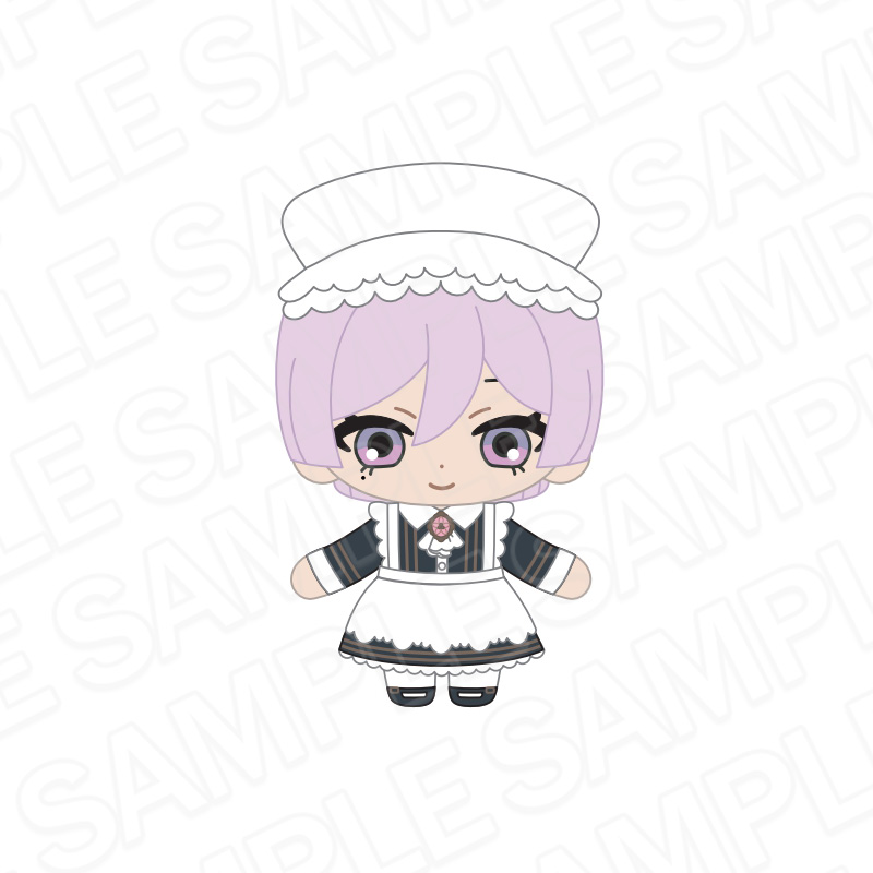 BOYS be MAID!~御曹司メイドボーイ部の日日~ ぬいぐるみキーホルダー 妃崎 余花 メイド服 ver. - 公式商品画像 | AniSmile