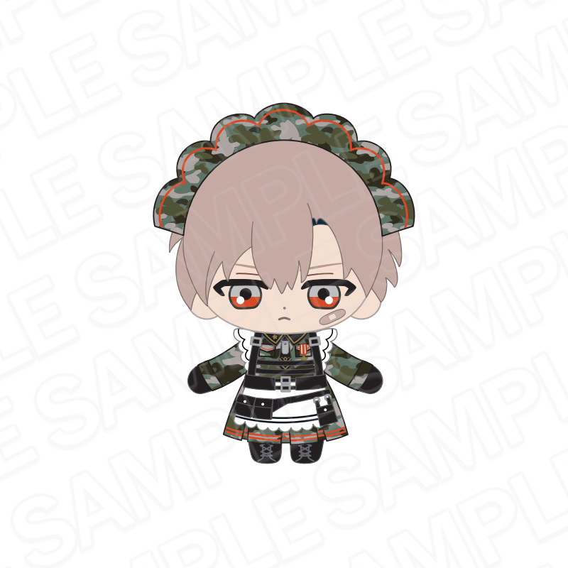 BOYS be MAID!~御曹司メイドボーイ部の日日~ ぬいぐるみキーホルダー 雨鬼 籠 メイド服 ver. - 公式商品画像 | AniSmile