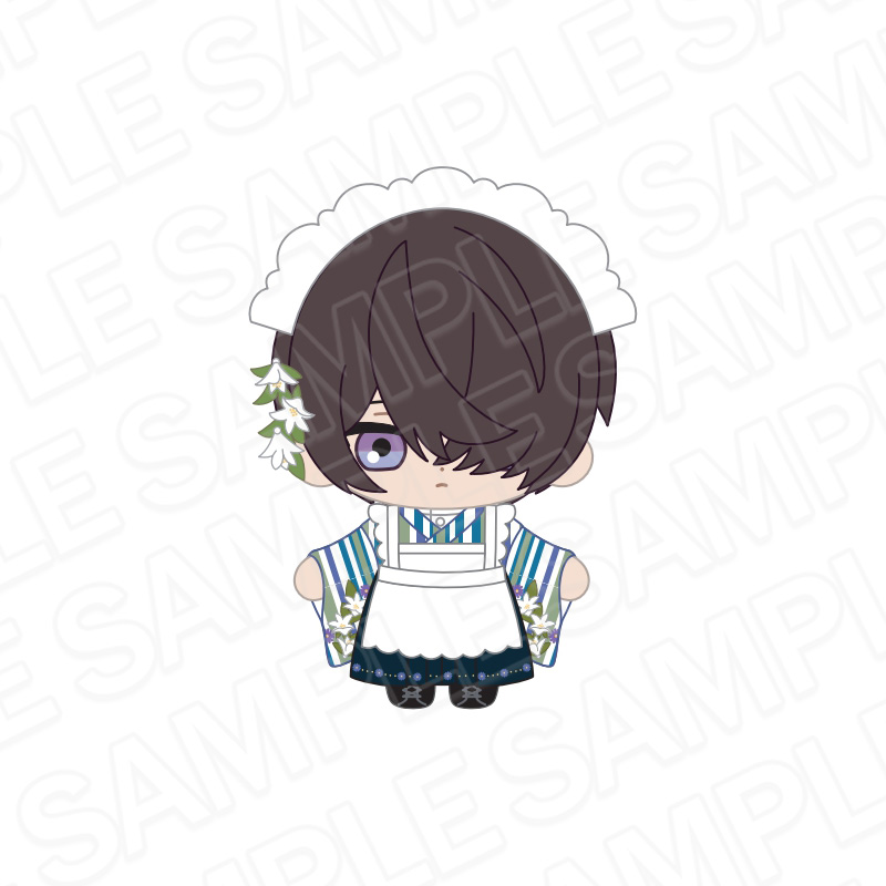 BOYS be MAID!~御曹司メイドボーイ部の日日~ ぬいぐるみキーホルダー 秘空木 礼 メイド服 ver. - 公式商品画像 | AniSmile