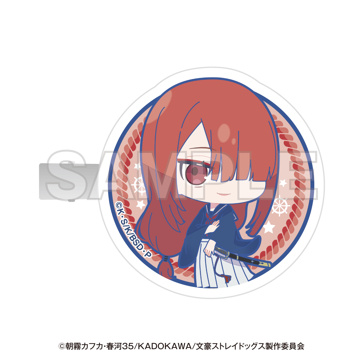 文豪ストレイドッグス 横浜廻遊 前髪クリップ 尾崎紅葉 - 公式商品画像 | AniSmile