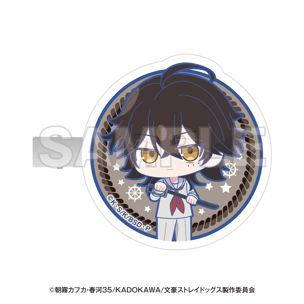 文豪ストレイドッグス 横浜廻遊 前髪クリップ 末広鉄腸 - 公式商品画像 | AniSmile