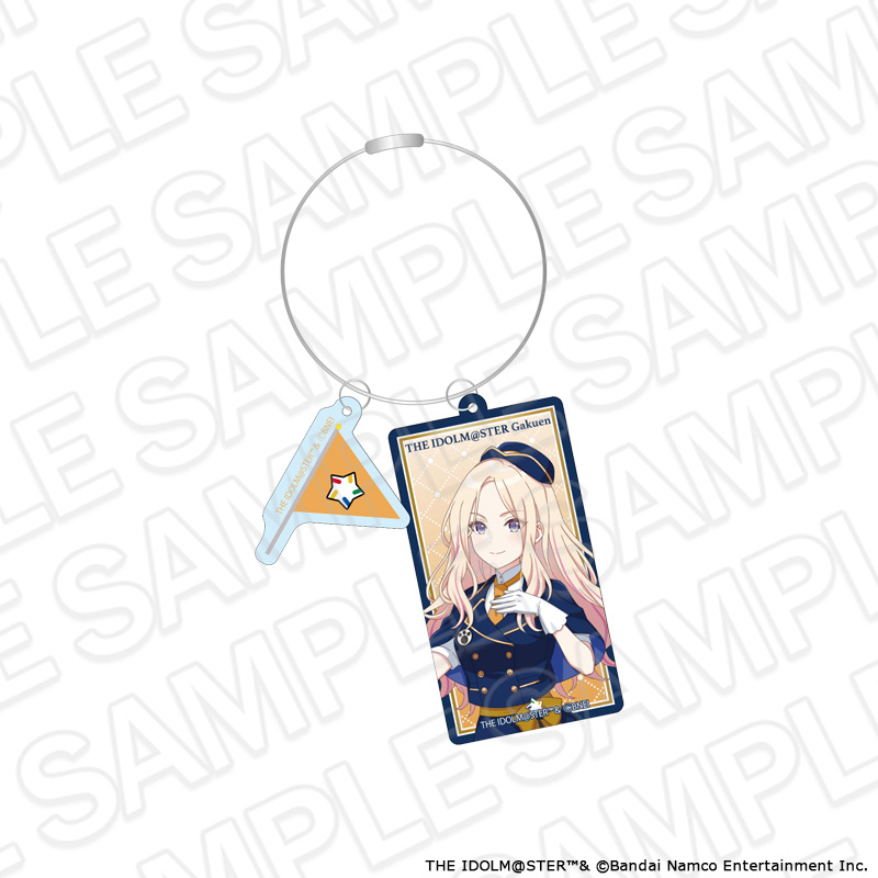 学園アイドルマスター ワイヤーキーホルダー 十王星南 遊園地 ver. - 公式商品画像 | AniSmile