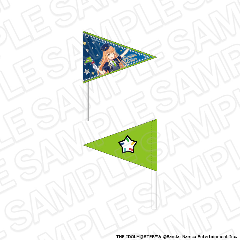 学園アイドルマスター ハンディフラッグ 紫雲清夏 遊園地 ver. - 公式商品画像 | AniSmile