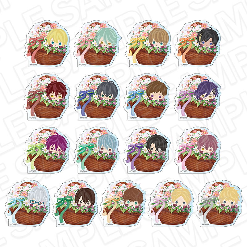 イケメン革命◆アリスと恋の魔法 アクリルステッカー(ランダム) 彼ぐるみ 2026 Summer ver. - 公式商品画像 | AniSmile