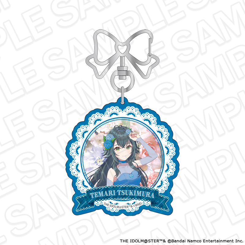 学園アイドルマスター アクリルキーホルダー 月村手毬 floral dress ver. - 公式商品画像 | AniSmile