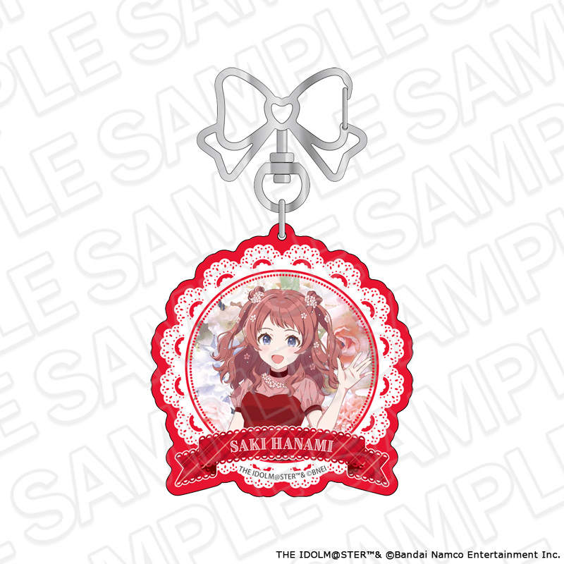 学園アイドルマスター アクリルキーホルダー 花海咲季 floral dress ver. - 公式商品画像 | AniSmile