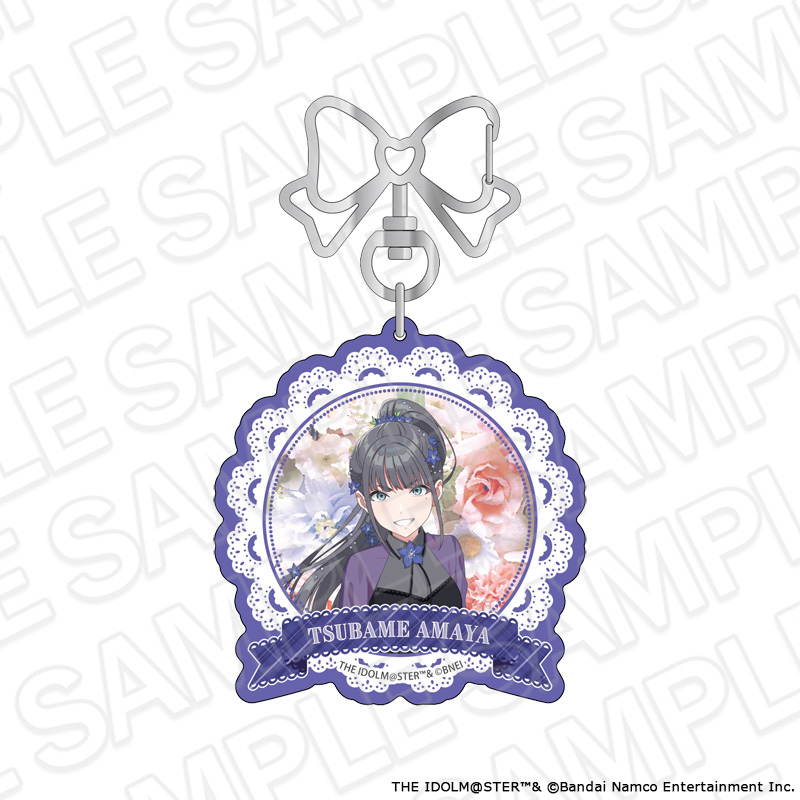 学園アイドルマスター アクリルキーホルダー 雨夜 燕 floral dress ver. - 公式商品画像 | AniSmile