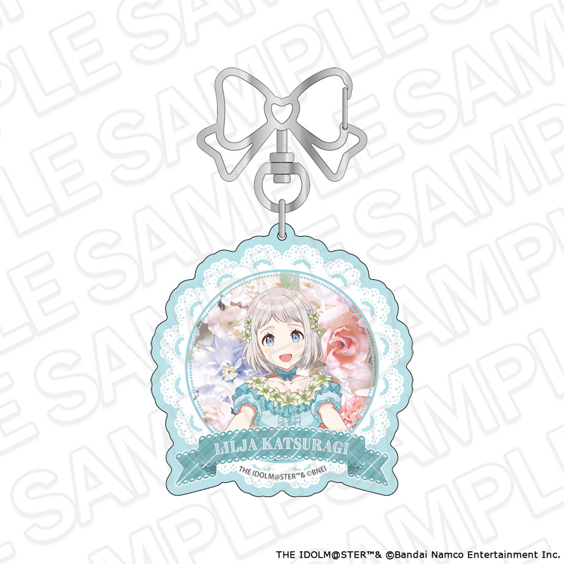 学園アイドルマスター アクリルキーホルダー 葛城リーリヤ floral dress ver. - 公式商品画像 | AniSmile