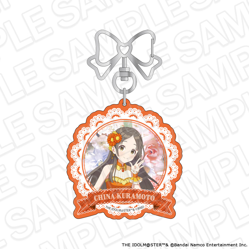 学園アイドルマスター アクリルキーホルダー 倉本千奈 floral dress ver. - 公式商品画像 | AniSmile