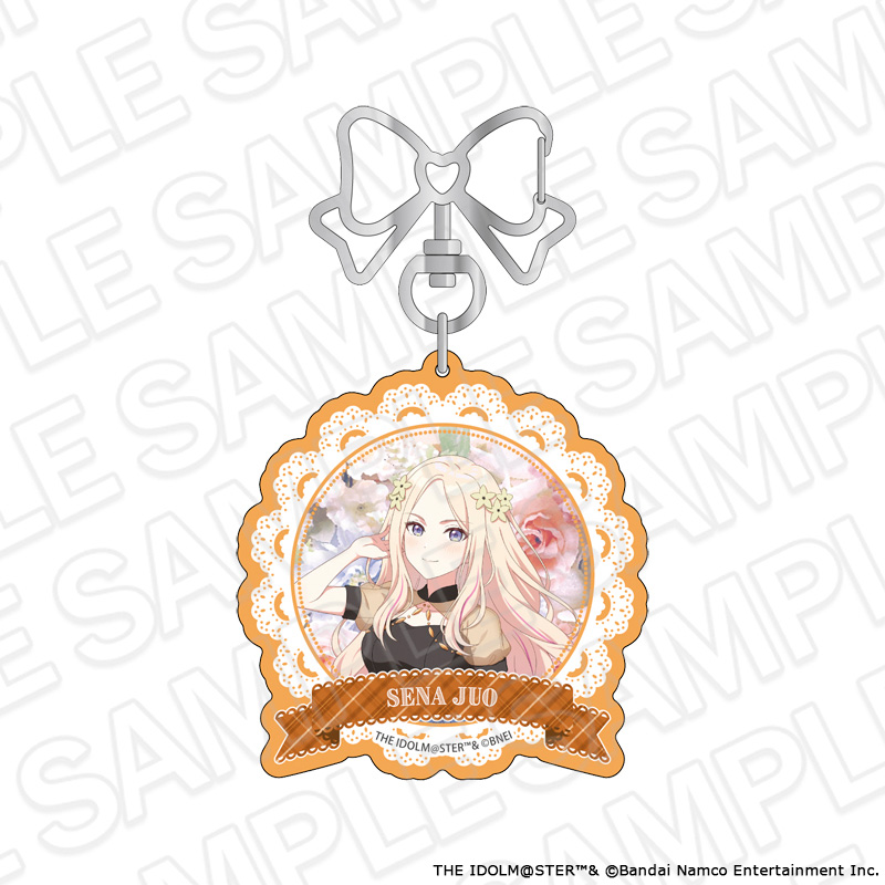 学園アイドルマスター アクリルキーホルダー 十王星南 floral dress ver. - 公式商品画像 | AniSmile