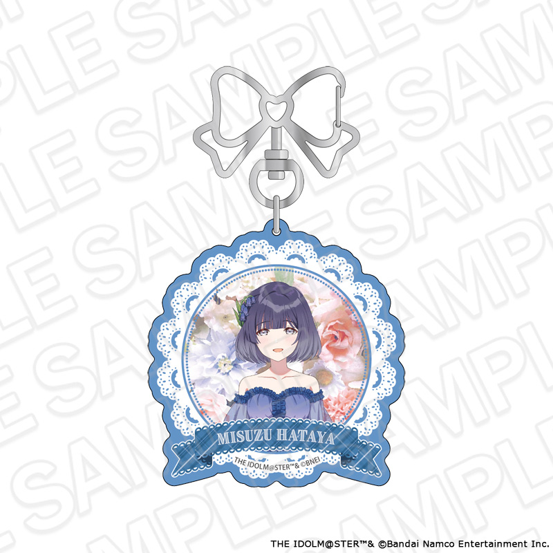 学園アイドルマスター アクリルキーホルダー 秦谷美鈴 floral dress ver. - 公式商品画像 | AniSmile