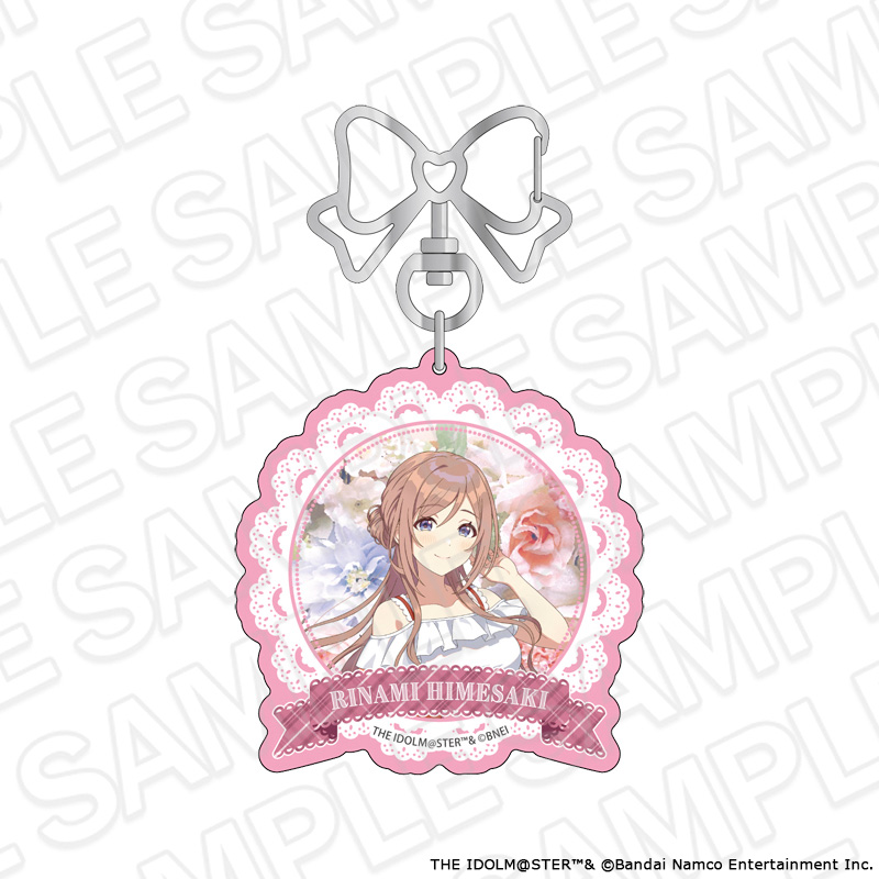学園アイドルマスター アクリルキーホルダー 姫崎莉波 floral dress ver. - 公式商品画像 | AniSmile
