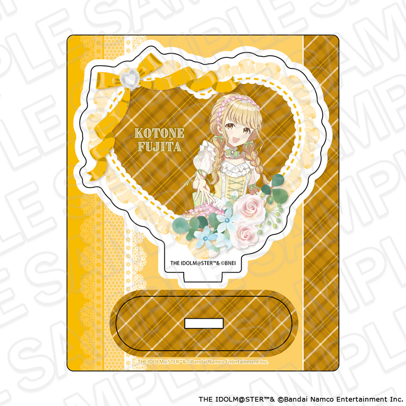 学園アイドルマスター アクリルスタンド 藤田ことね floral dress ver. - 公式商品画像 | AniSmile