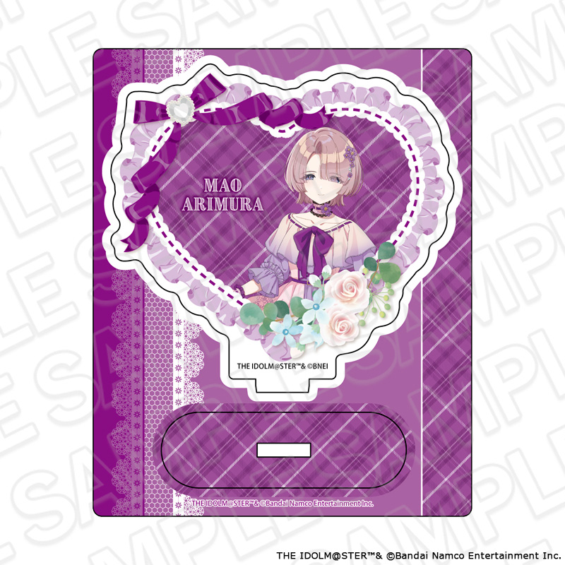 学園アイドルマスター アクリルスタンド 有村麻央 floral dress ver. - 公式商品画像 | AniSmile