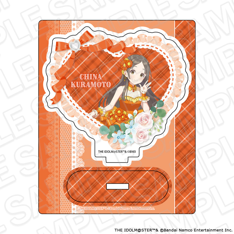 学園アイドルマスター アクリルスタンド 倉本千奈 floral dress ver. - 公式商品画像 | AniSmile