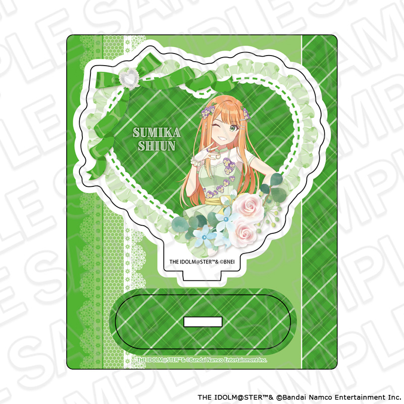学園アイドルマスター アクリルスタンド 紫雲清夏 floral dress ver. - 公式商品画像 | AniSmile