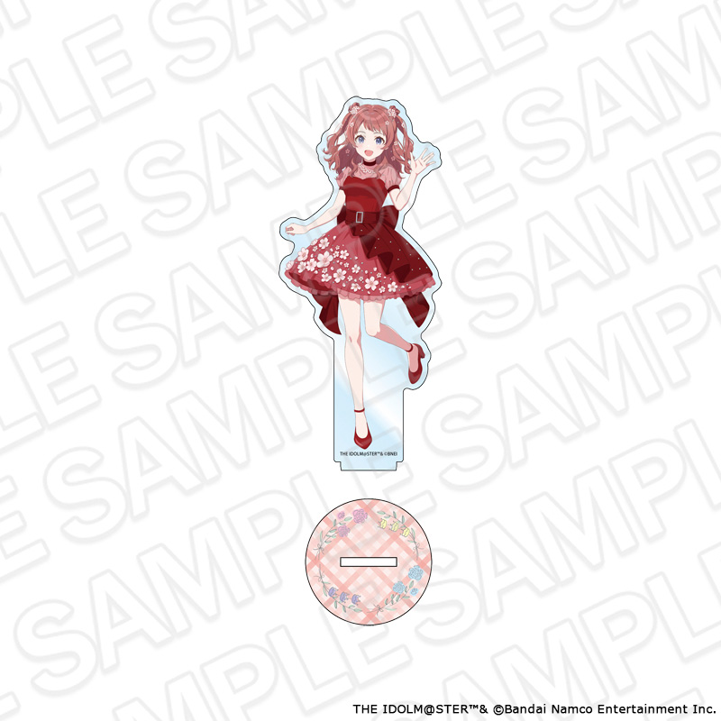 学園アイドルマスター アクリルフィギュア 花海咲季 floral dress ver. - 公式商品画像 | AniSmile