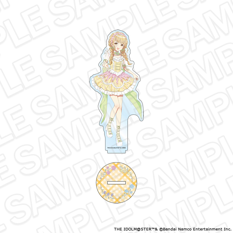 学園アイドルマスター アクリルフィギュア 藤田ことね floral dress ver. - 公式商品画像 | AniSmile
