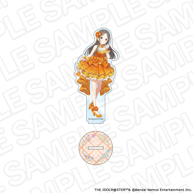 学園アイドルマスター アクリルフィギュア 倉本千奈 floral dress ver. - 公式商品画像 | AniSmile