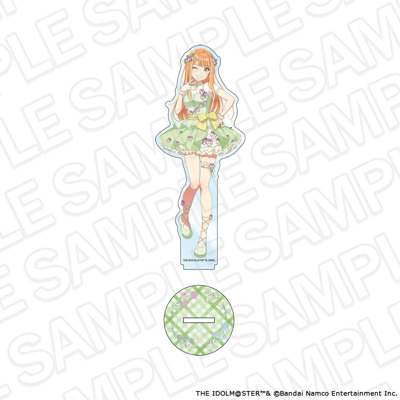 学園アイドルマスター アクリルフィギュア 紫雲清夏 floral dress ver. - 公式商品画像 | AniSmile