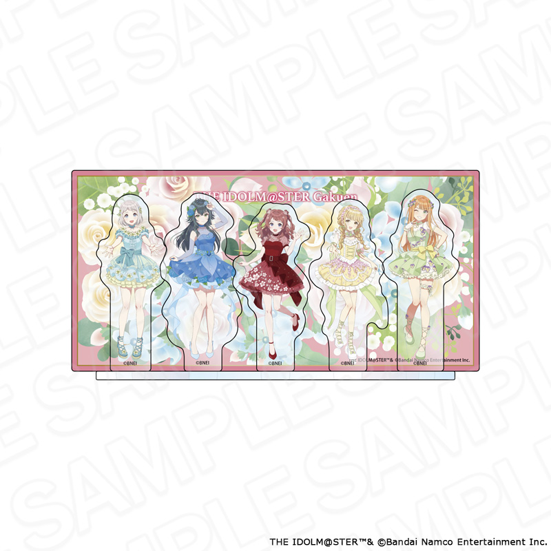 学園アイドルマスター アクリルジオラマ A floral dress ver. 画像 2 | AniSmile