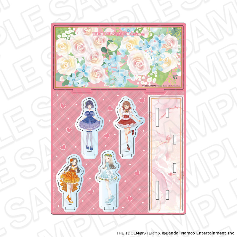 学園アイドルマスター アクリルジオラマ B floral dress ver. - 公式商品画像 | AniSmile