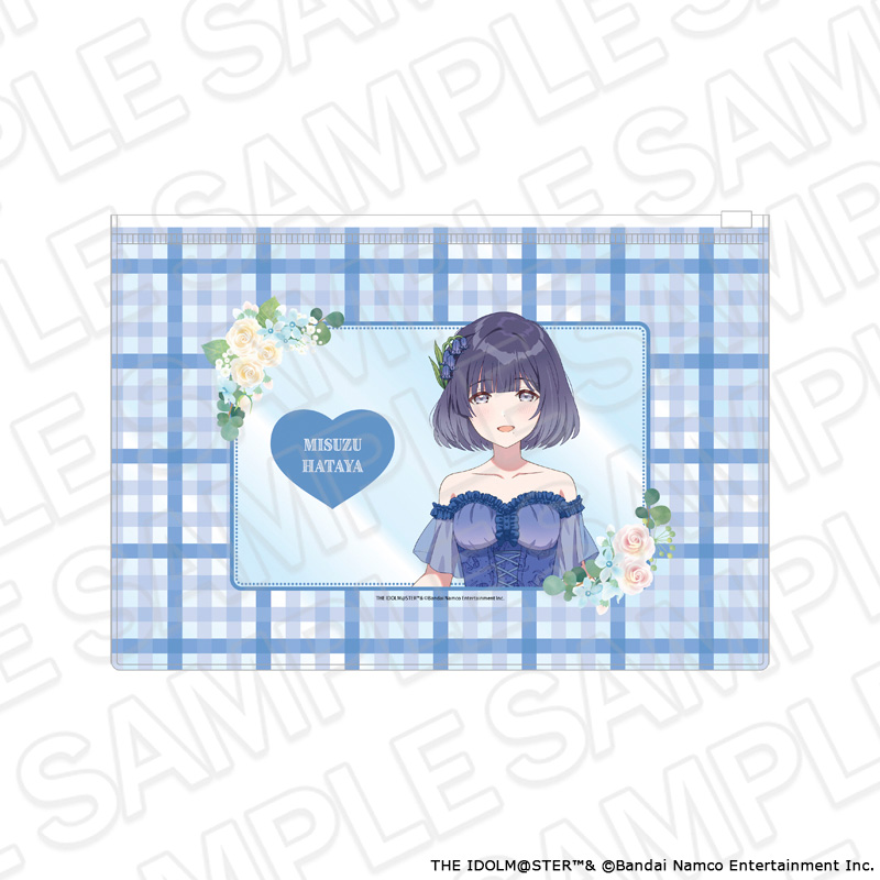 学園アイドルマスター クリアポーチ 秦谷美鈴 floral dress ver. - 公式商品画像 | AniSmile