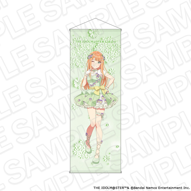学園アイドルマスター 特大タペストリー 紫雲清夏 floral dress ver. - 公式商品画像 | AniSmile