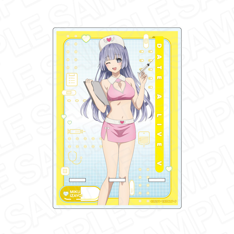 デート・ア・ライブV アクリルスマホスタンド 誘宵美九 南の島のナース ver. - 公式商品画像 | AniSmile