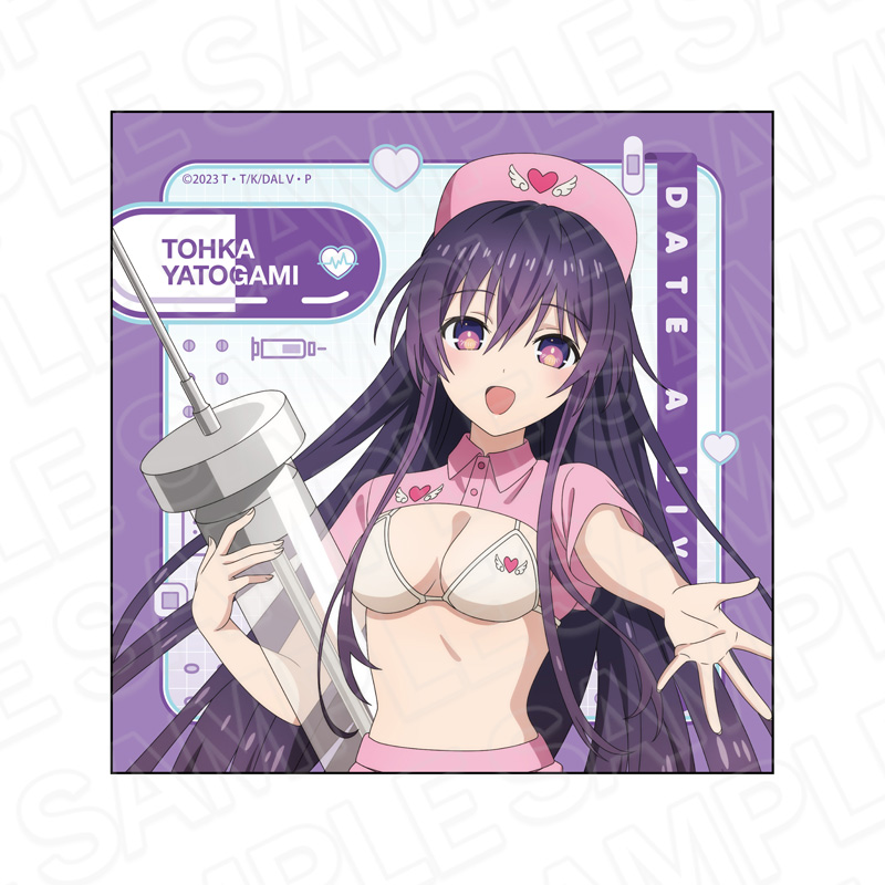 デート・ア・ライブV マイクロファイバー 夜刀神十香 南の島のナース ver. - 公式商品画像 | AniSmile