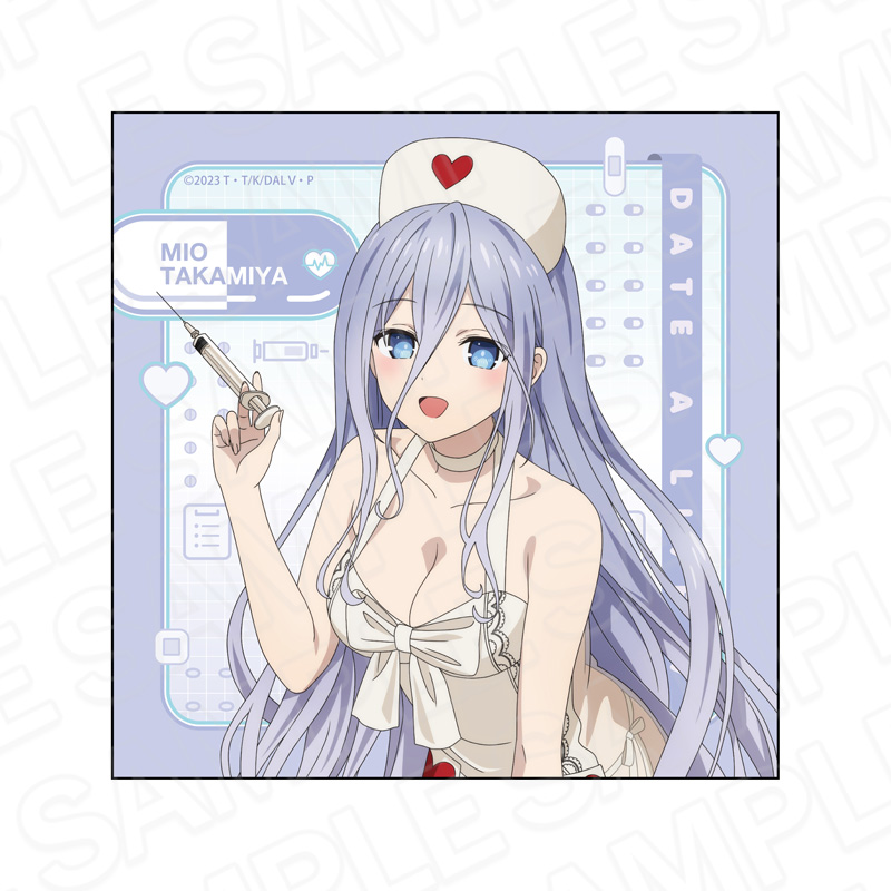 デート・ア・ライブV マイクロファイバー 崇宮澪 南の島のナース ver. - 公式商品画像 | AniSmile