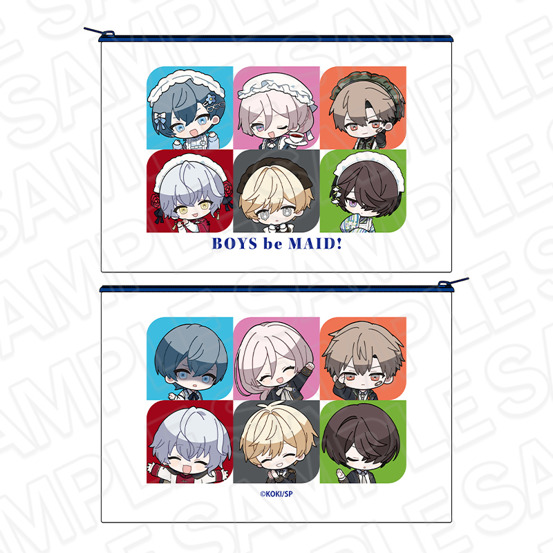 BOYS be MAID!~御曹司メイドボーイ部の日日~ キャンバスポーチ スタンプ ver. - 公式商品画像 | AniSmile